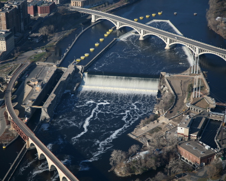 Mississippi River Upper St. Anthony Falls